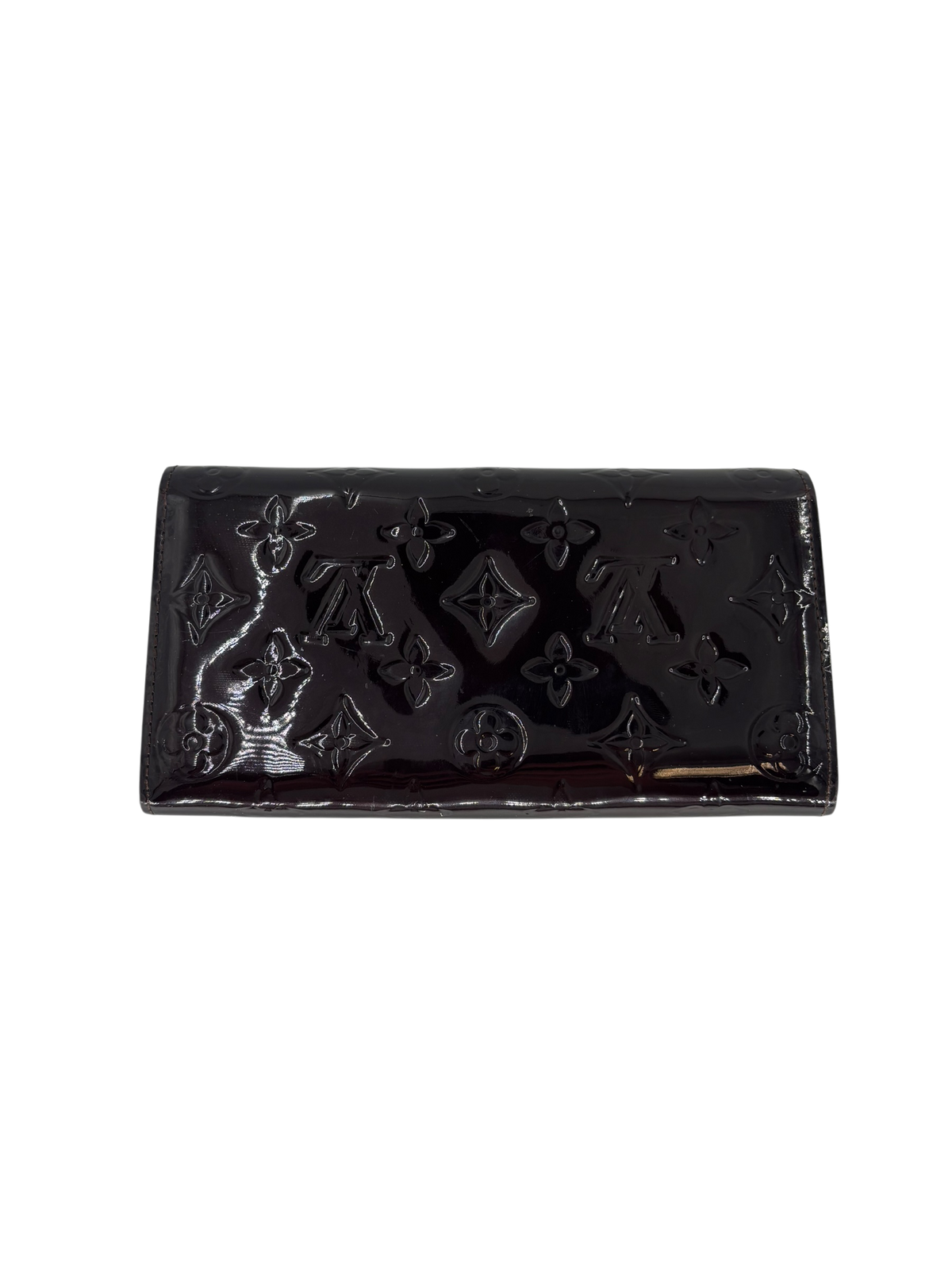 Louis Vuitton Portefeuille Sarah Cuir Vernis