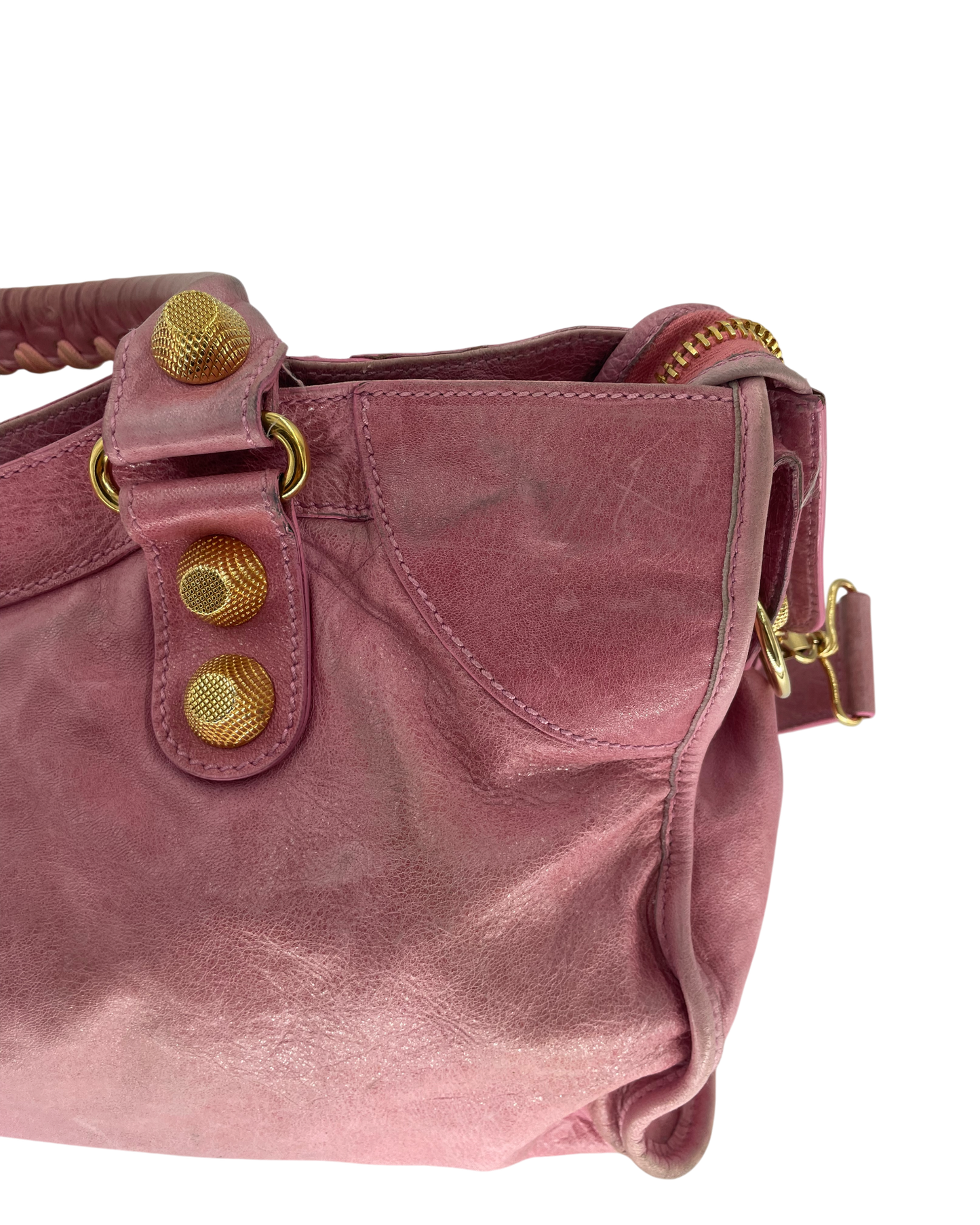 Balenciaga Sac à main City Bag rose