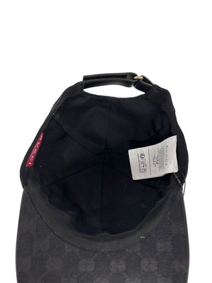 Gucci Casquette noir Toile GG
