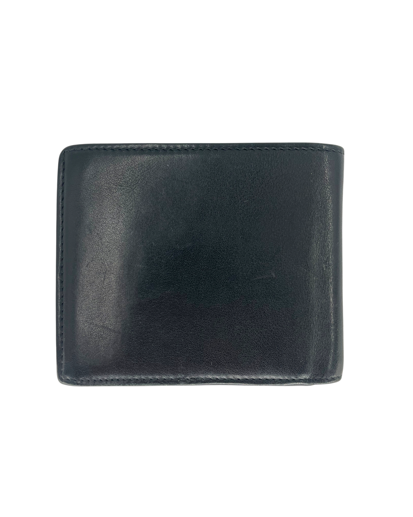 Dior Portefeuille en cuir noir