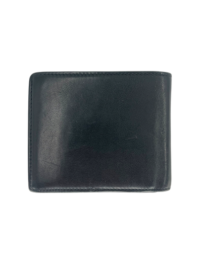 Dior Portefeuille en cuir noir