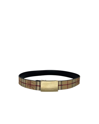 Burberry Ceinture Tartan beige