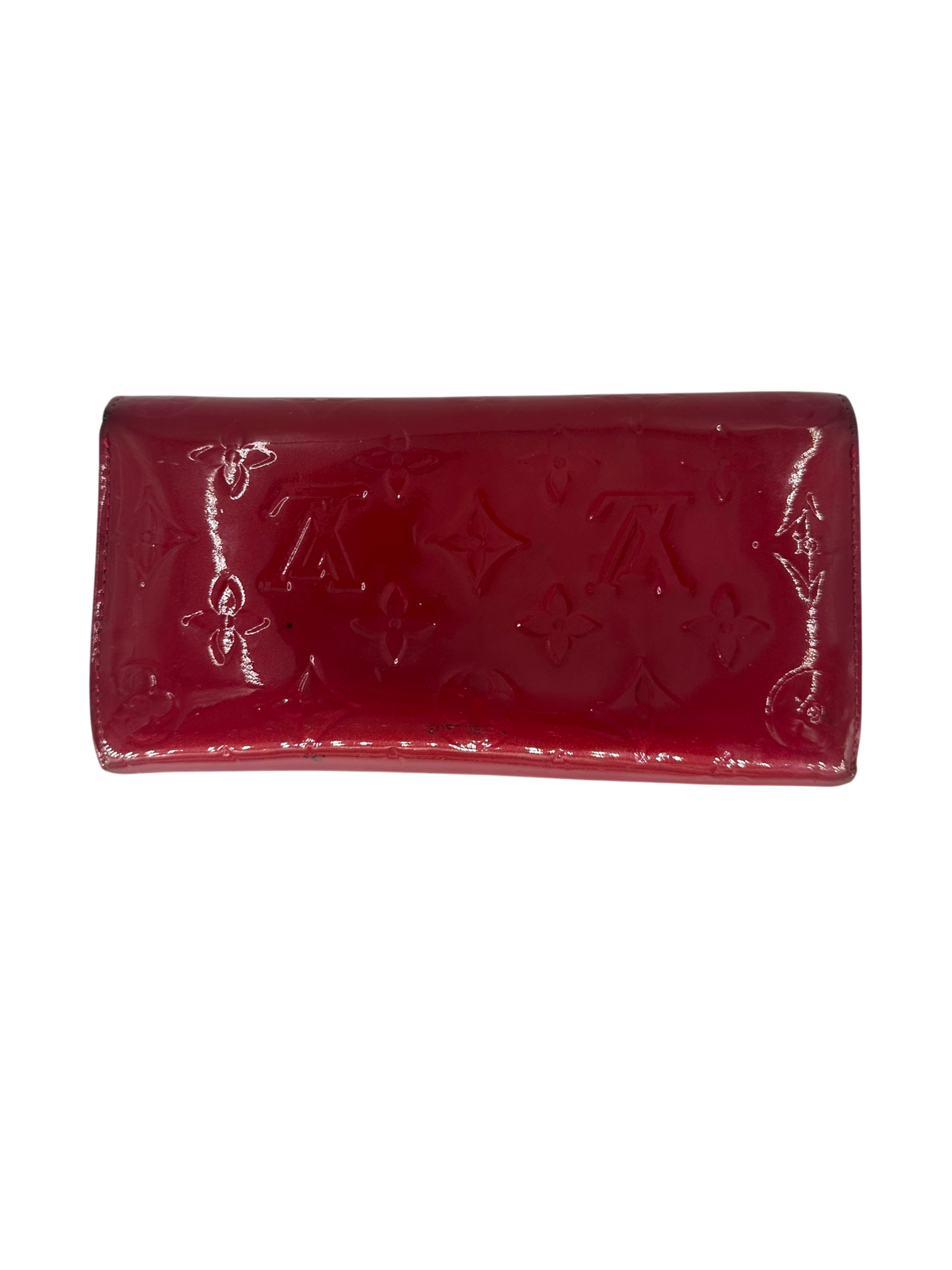 Louis Vuitton cuir vernis portefeuille