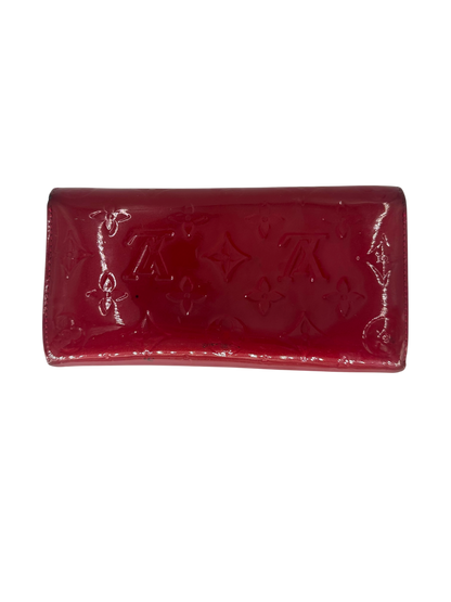 Louis Vuitton cuir vernis portefeuille