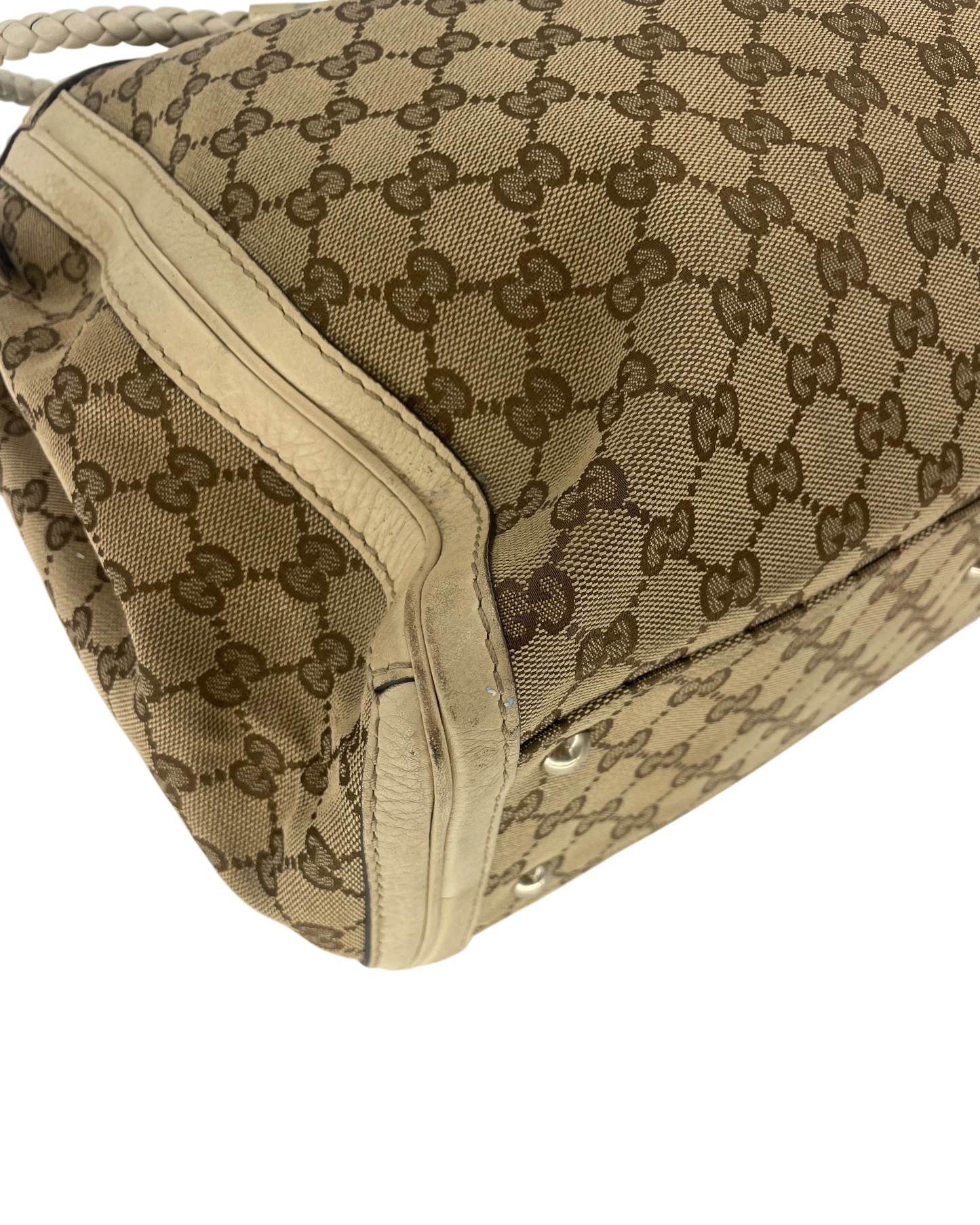 Gucci sac à main beige