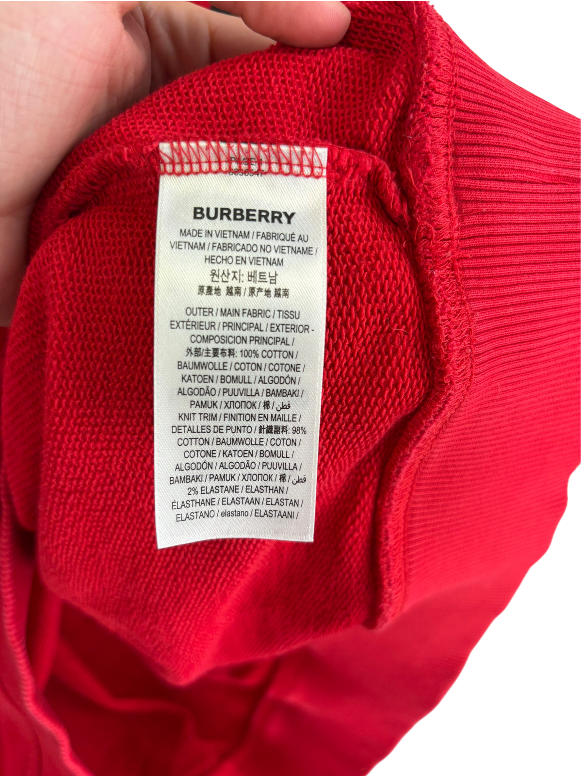 Burberry pull