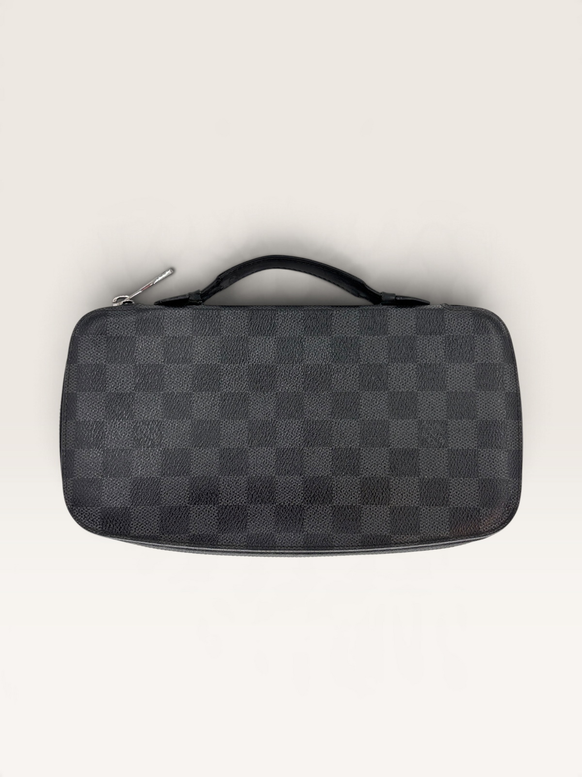 Louis Vuitton zippy XL pochette damier graphite