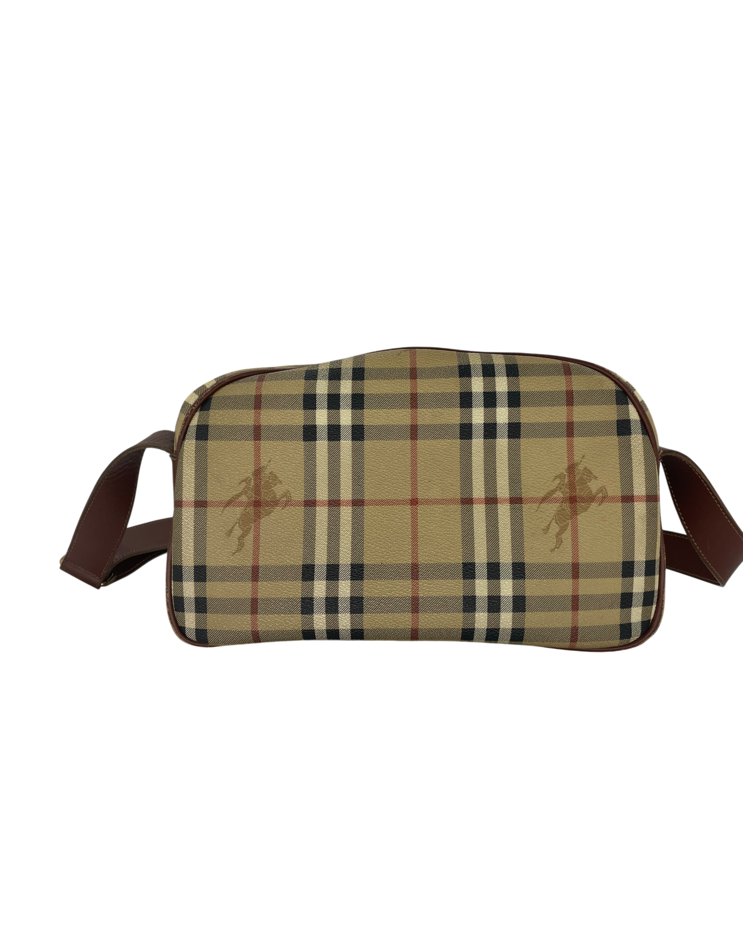 Burberry Sac bandoulière tartan beige