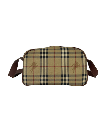 Burberry Sac bandoulière tartan beige