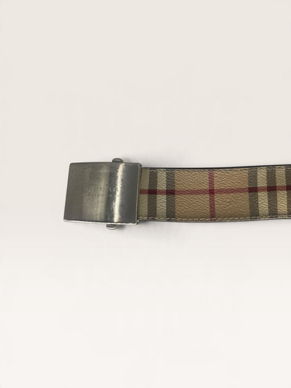 Burberry ceinture tartan