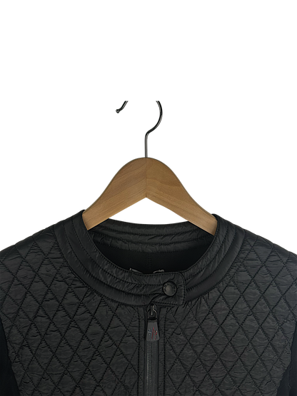 Moncler veste cintrée bi-matière