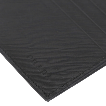 Prada porte-cartes cuir safiano