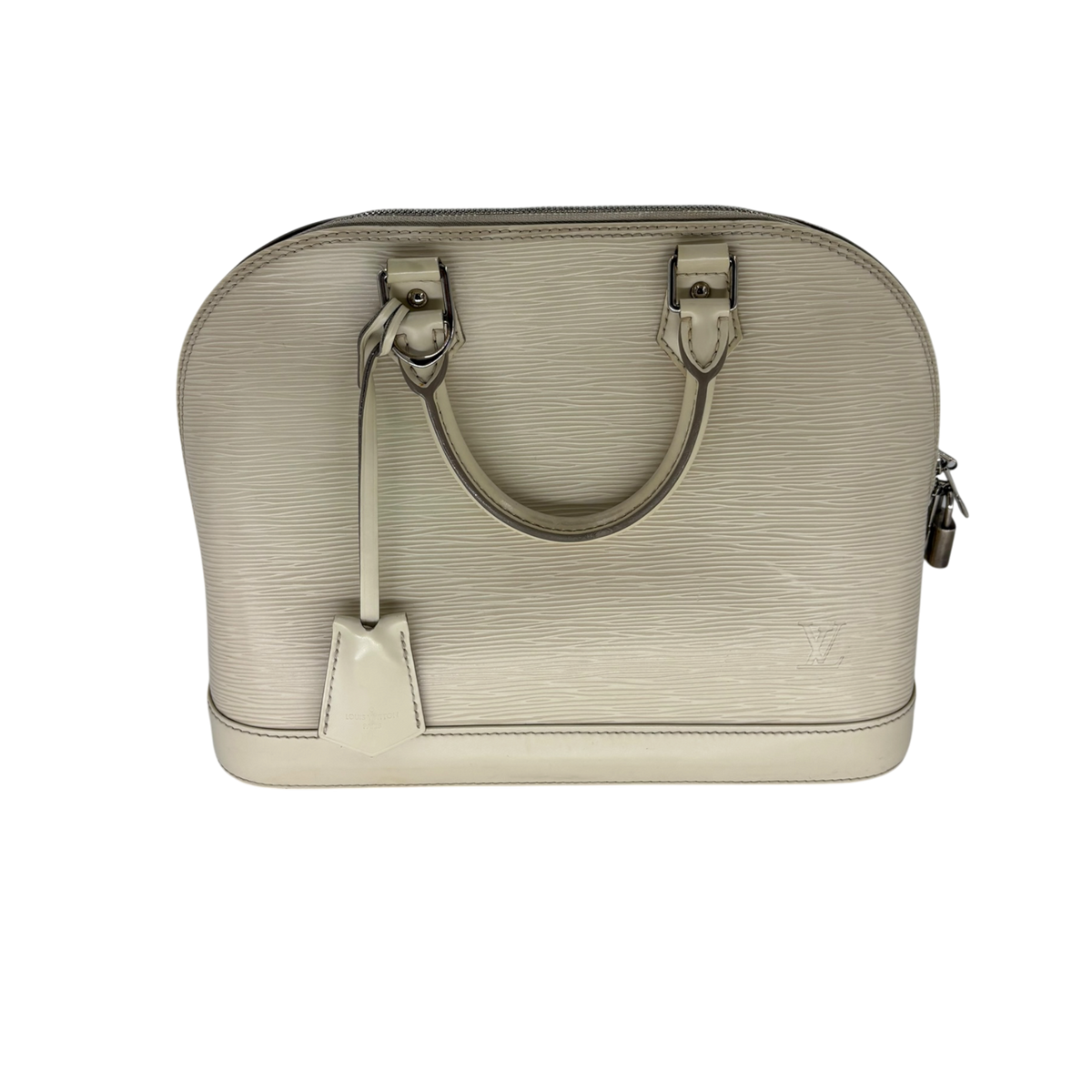 Louis Vuitton Alma cuir épi Blanc