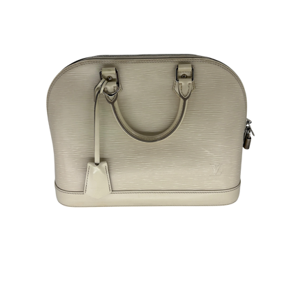 Louis Vuitton Alma cuir épi Blanc