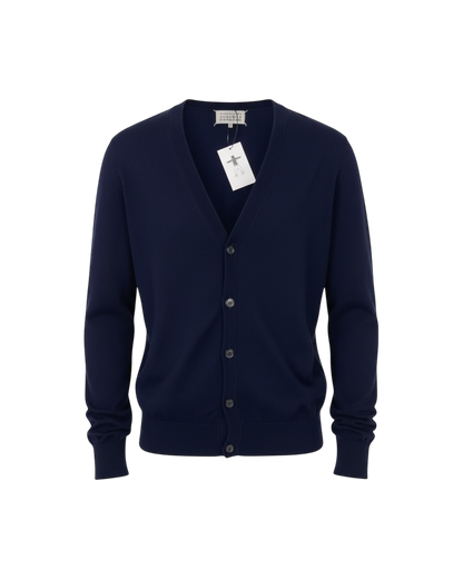 Margiela navy cardigan