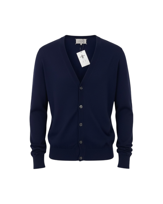 Margiela navy cardigan