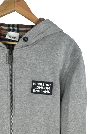 Burberry gilet à capuche
