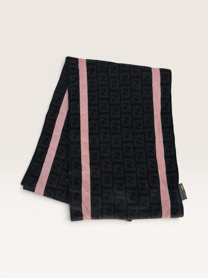Fendi écharpe marron