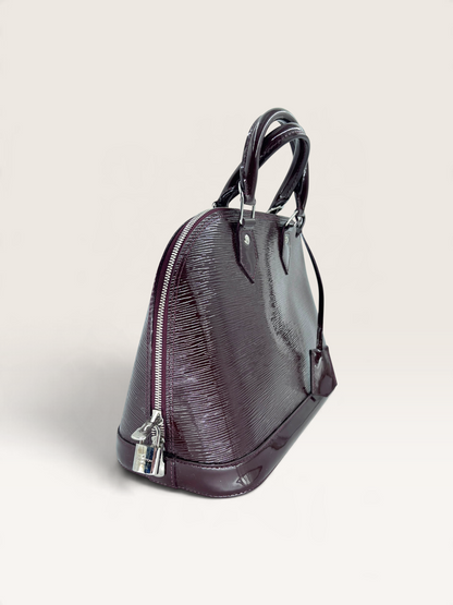 Louis Vuitton Alma en cuir vernis épi
