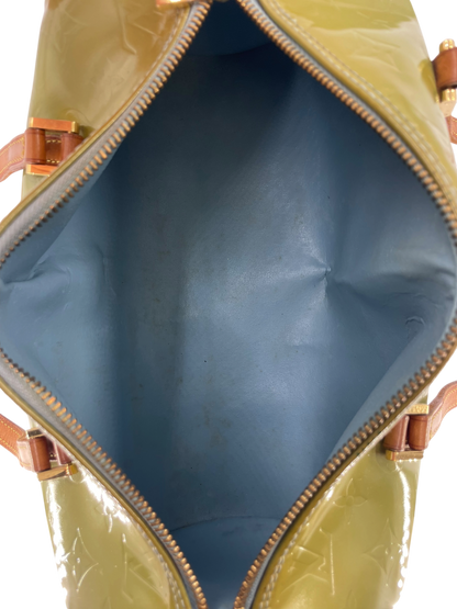 Louis Vuitton sac à main Papillon cuir vernis
