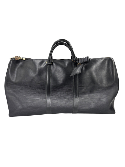 Louis Vuitton Sac de Voyage Keepall 55 épi noir