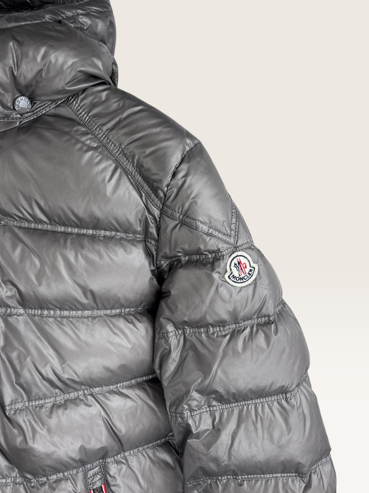 Moncler doudoune grise homme