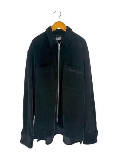 Burberry veste surchemise velour côtelé