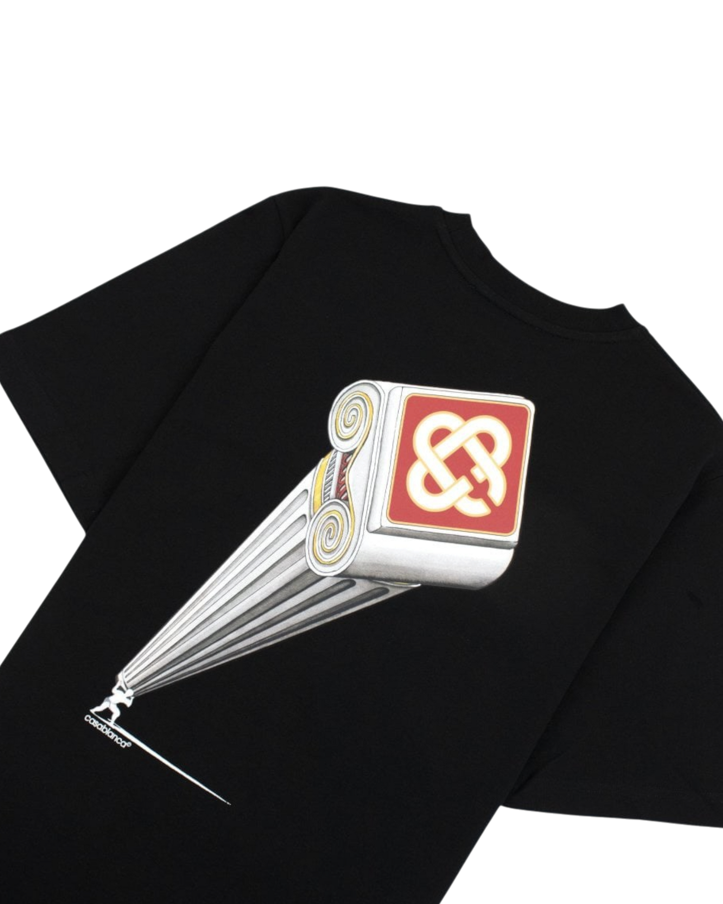 Casablanca t-shirt en coton noir