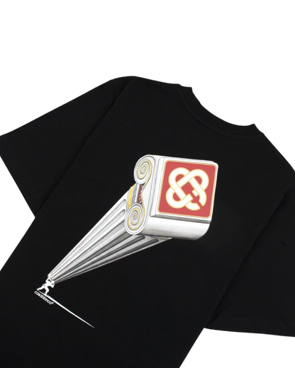 Casablanca t-shirt en coton noir