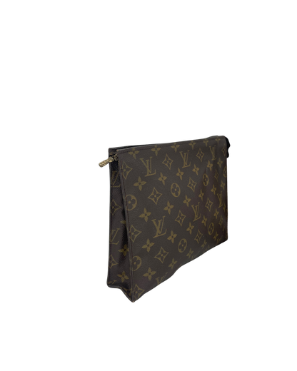 Louis Vuitton Pochette monogram marron