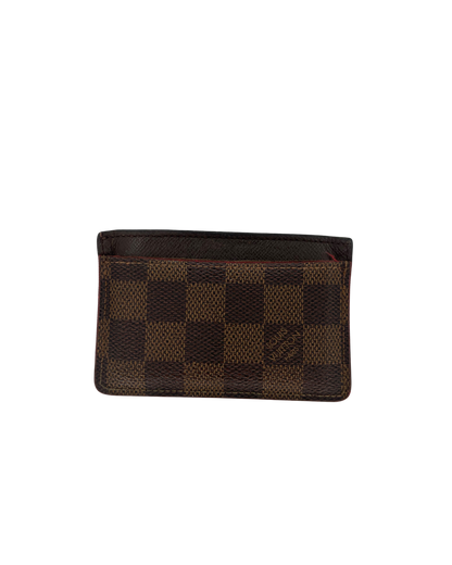 Louis Vuitton Porte-cartes damier marron