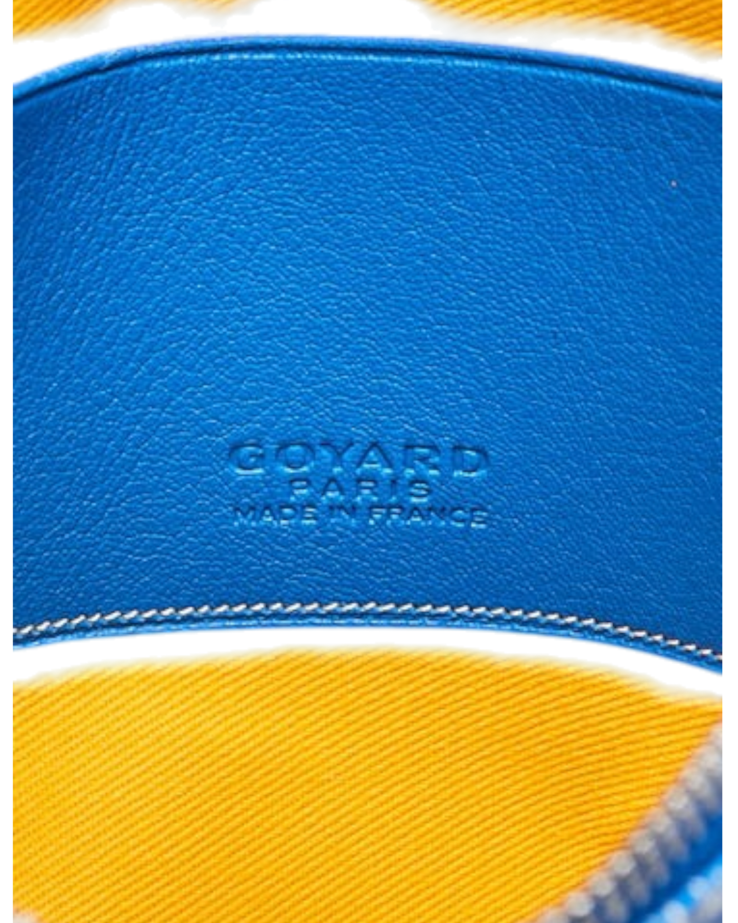 Goyard senat bleu royal pochette