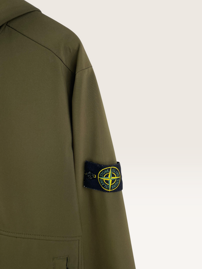Stone Island Soft Shell à capuche