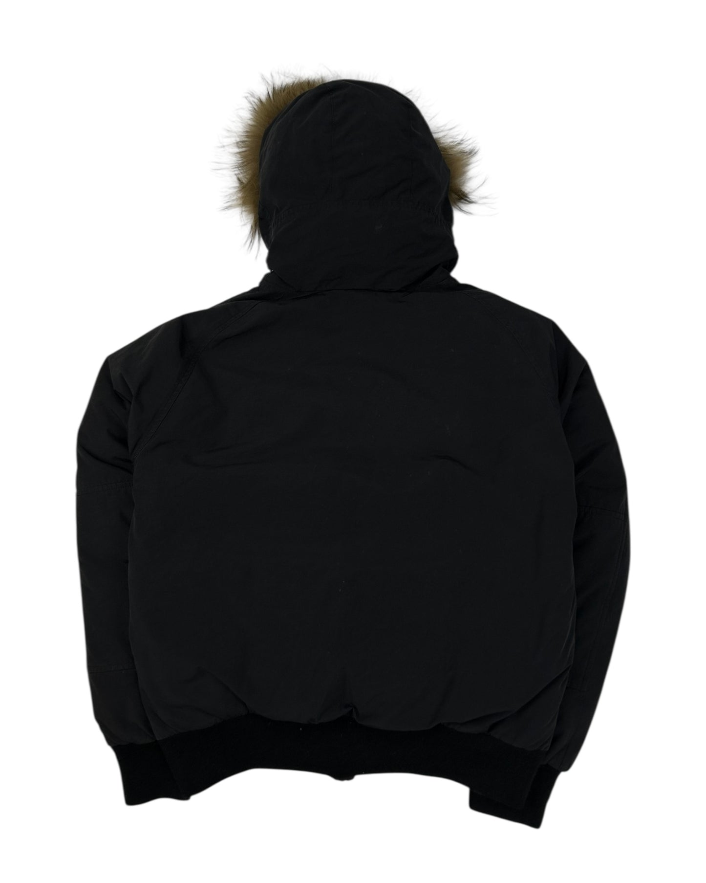 Moncler doudoune à fourrure