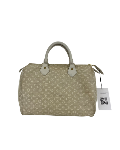 Louis Vuitton sac à main Speedy 30 blanc