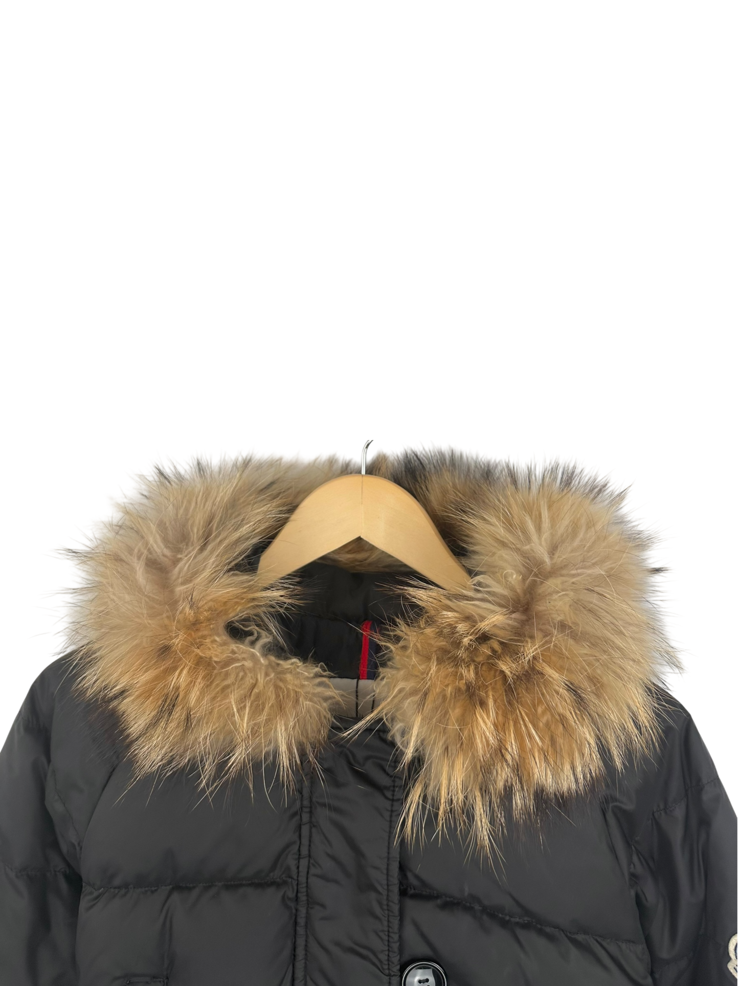 Moncler Doudoune à fourrure