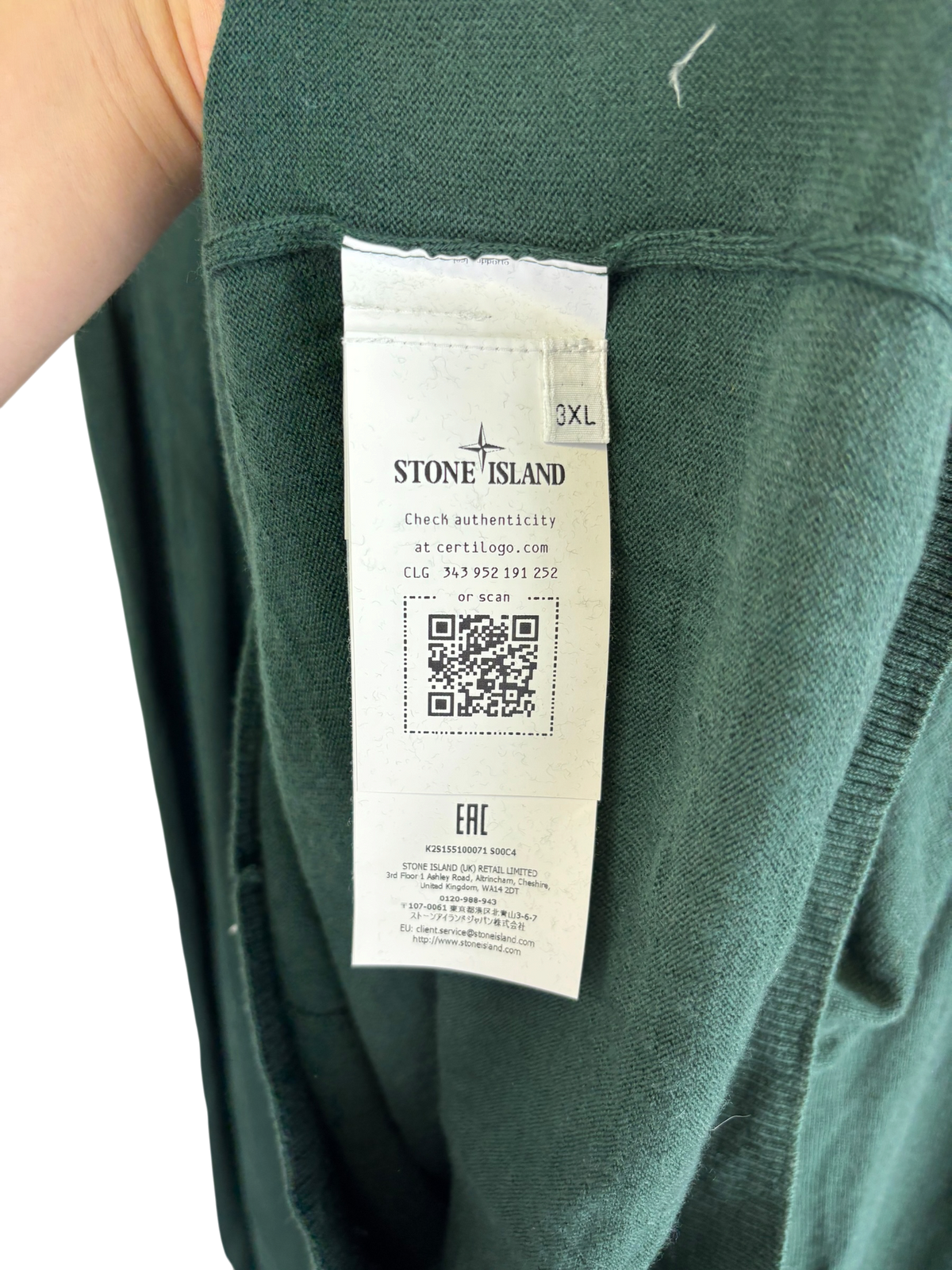 Stone Island Pull en laine