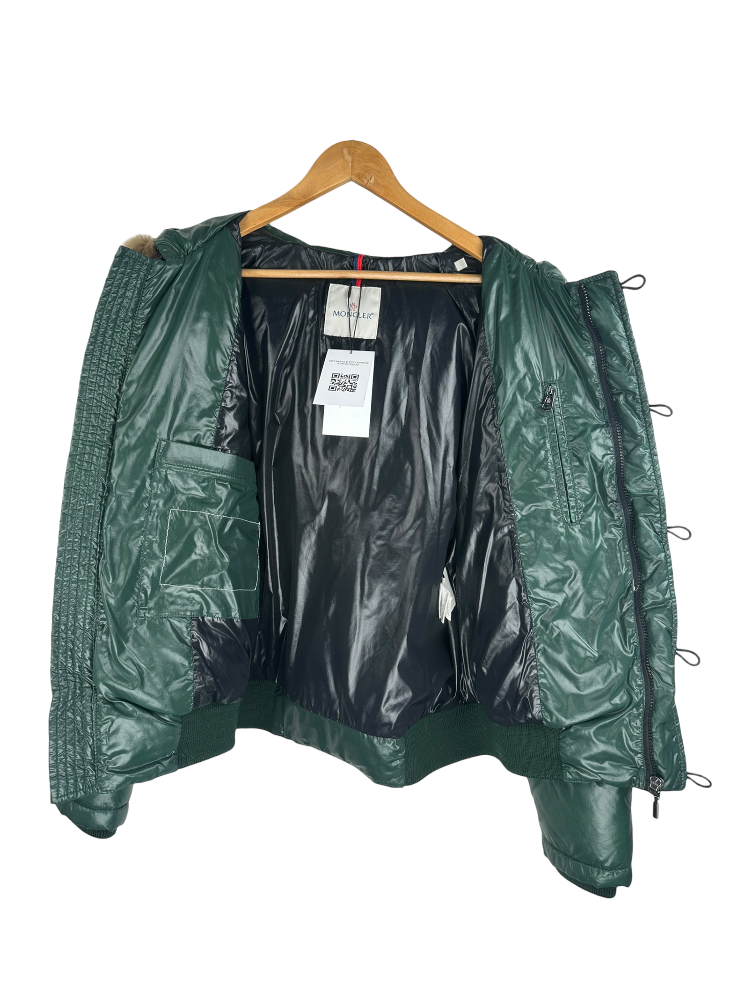 Moncler Doudoune à fourrure