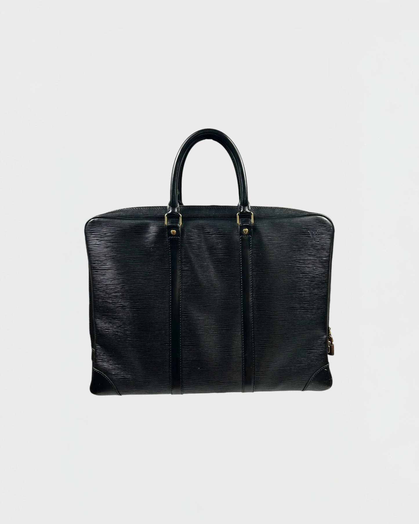 Louis Vuitton suitcase épi black