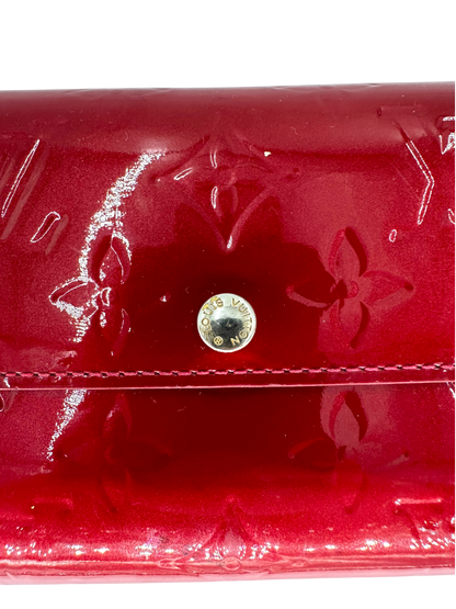 Louis Vuitton cuir vernis portefeuille
