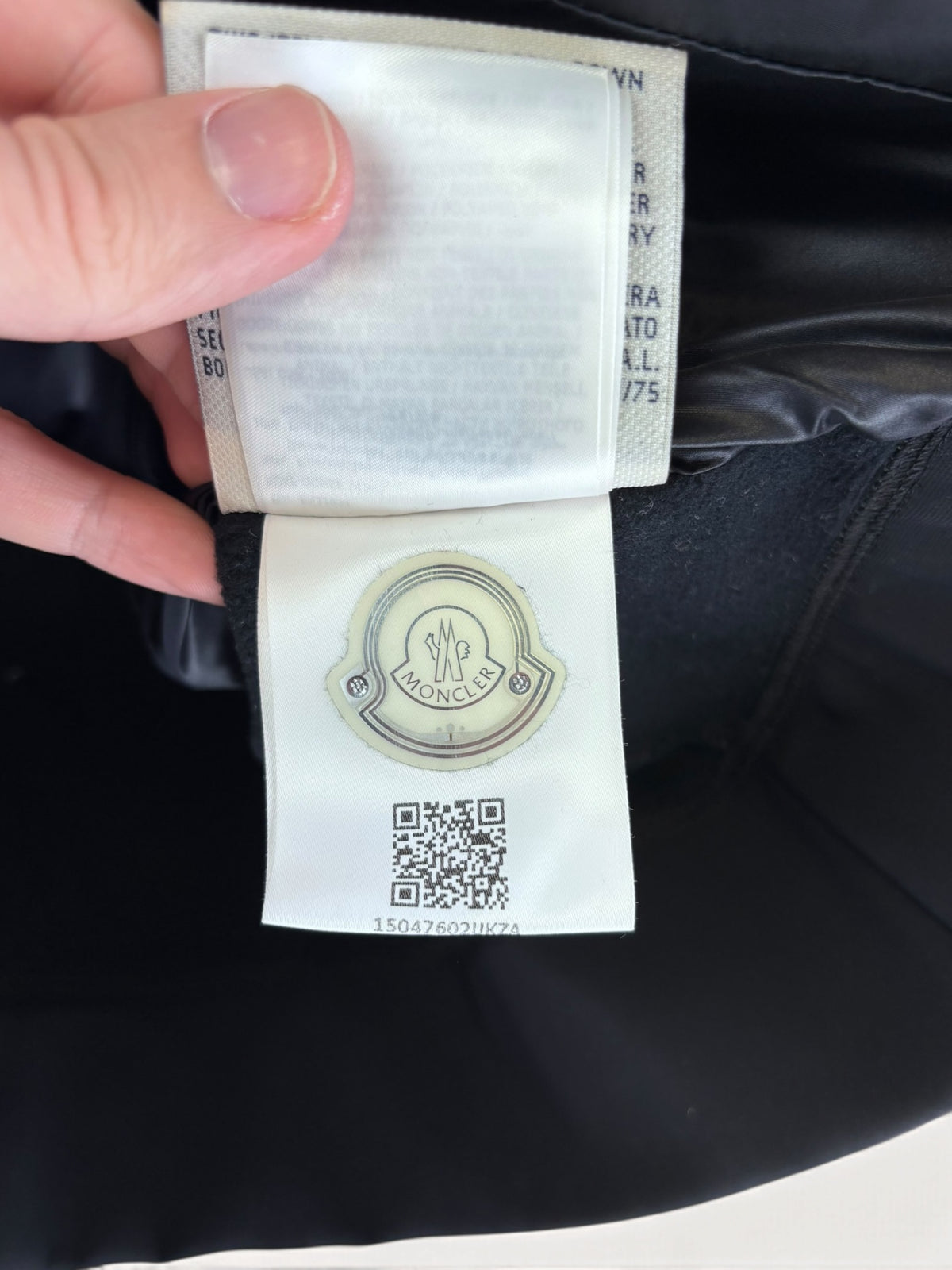 Moncler bi-matière veste cardigan femme