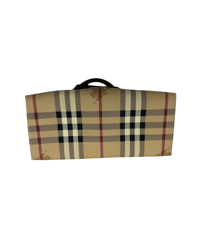Burberry Sac à main Tartan beige