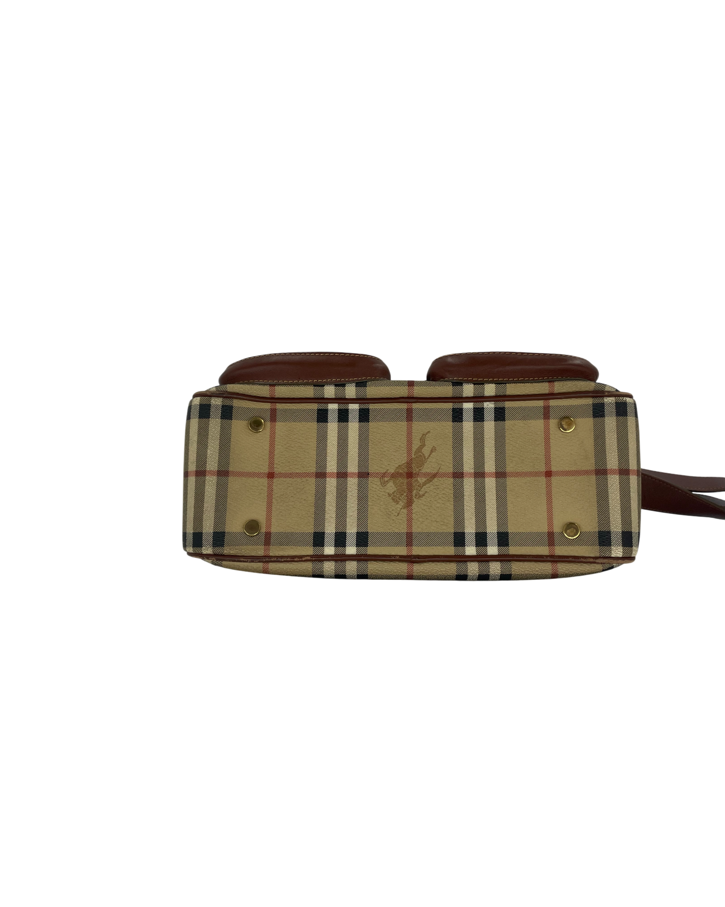 Burberry Sac bandoulière tartan beige