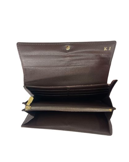 Louis Vuitton Portefeuille Sarah Damier Ébène