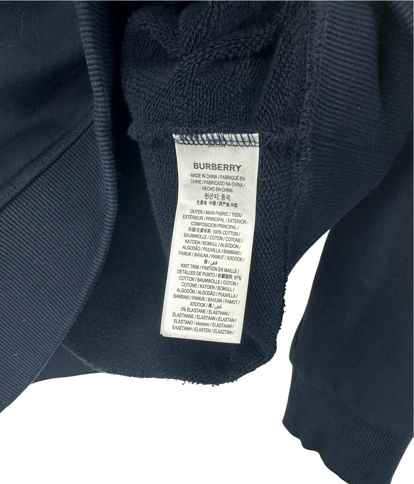 Burberry pull a capuche