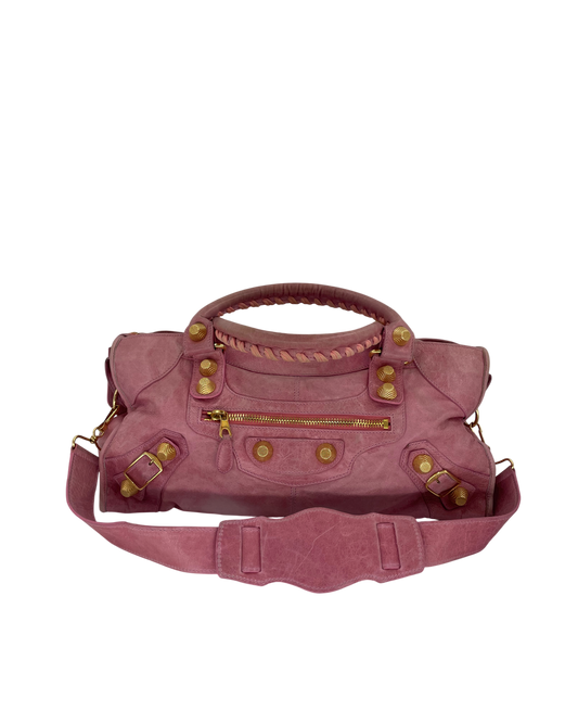 Balenciaga Sac à main City Bag rose