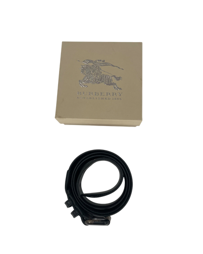 Burberry Ceinture tartan beige