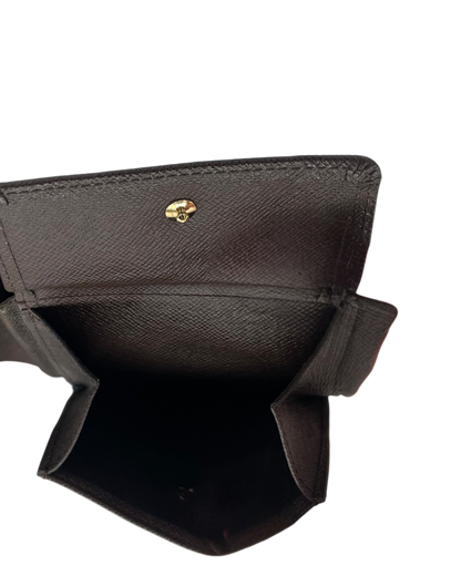 Louis Vuitton Porte-monnaie damier Ebène
