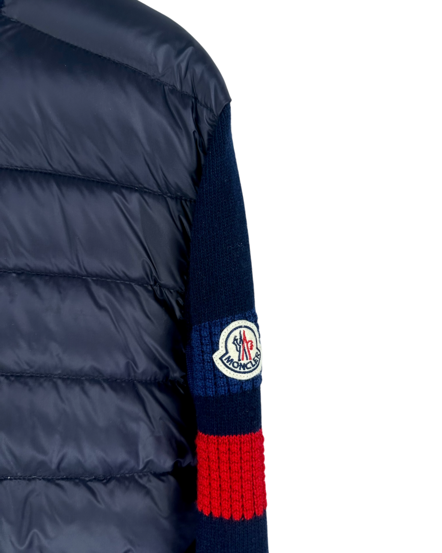 Moncler gilet doudoune bi matière