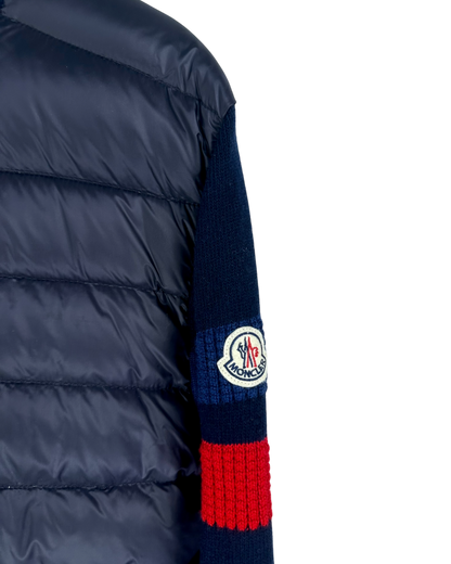 Moncler gilet doudoune bi matière